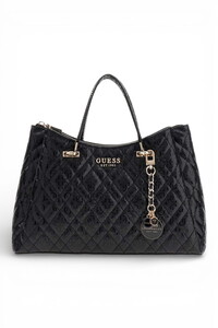 Guess Isemay Siyah Kadın Omuz Çantası HWGG9628060