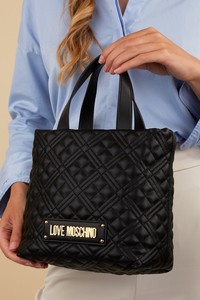 Love Moschino  Siyah Kadın Omuz Çantası JC4312PP0FLA