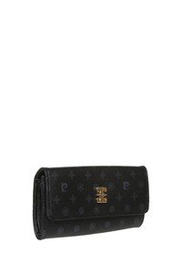  Pierre Cardin  Siyah Monogram Kadın Portföy & Clutch Çanta 06PC22K600-MN