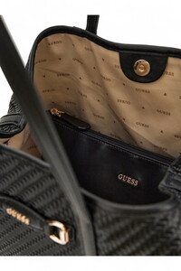  Guess Vikky II Siyah Kadın Omuz Çantası HWGW9318290