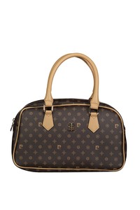 Pierre Cardin Monogram Kahve Kadın El Çantası 05PC23Y322-MN