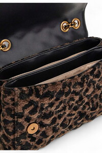  Guess Giully II Kahve-Leopar Kadın Omuz Çantası HWLG9673200