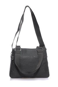  Smart Bags  Siyah Kumaş Kadın Omuz Çantası SMB1125