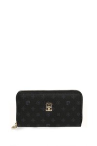 Pierre Cardin  Siyah Monogram Kadın Portföy & Clutch Çanta 06PC22K601-MN