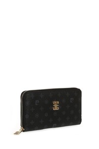  Pierre Cardin  Siyah Monogram Kadın Portföy & Clutch Çanta 06PC22K601-MN