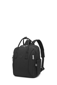  Smart Bags Krinkıl Siyah Kumaş Kadın Sırt Çantası SMB1220