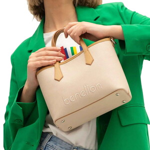 Benetton  Bej/Camel Kadın El Çantası BNT1354