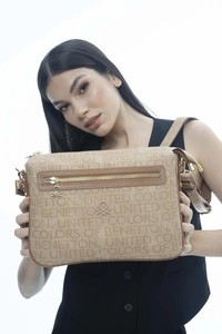 Benetton Monogram Ten Kadın Çapraz Askılı Çanta BNT1112