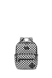 Smart Bags Krinkıl Siyah Kumaş/Beyaz Kadın Sırt Çantası SMB3090
