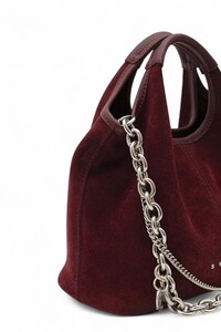  Sisley Nappa Bordo Kadın El Çantası SLY299