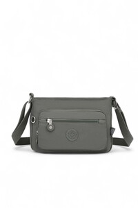 Smart Bags Krinkıl Koyu Gri Kadın Çapraz Askılı Çanta SMB 3270