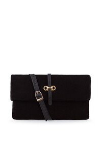  Bilik Deri Exclusive Siyah  Kadın Portföy & Clutch Çanta BLM P-02-SÜ