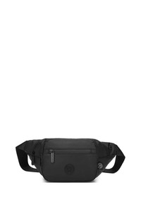  Smart Bags Gumi Siyah Unisex Bel Çantası SMB8652