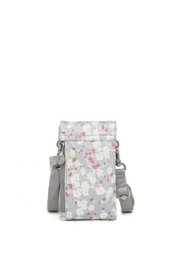  Smart Bags Krinkıl Gri Çiçekli Kadın Telefon Çantası SMB3101