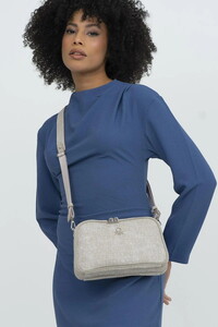 Benetton Monogram Taş Kadın Çapraz Askılı Çanta BNT1277