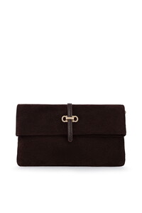 Bilik Deri Exclusive Kahve Kadın Portföy & Clutch Çanta BLM P-02-SÜ