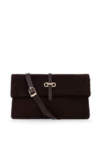  Bilik Deri Exclusive Kahve Kadın Portföy & Clutch Çanta BLM P-02-SÜ