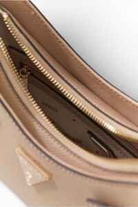  Guess Serenova Sütlü Kahve Kadın Omuz Çantası HWZG8091180