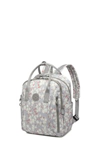  Smart Bags Krinkıl Gri Çiçekli Kadın Sırt Çantası SMB1220