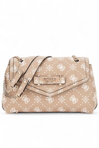 Guess Silia Koyu Bej Kadın Omuz Çantası HWGP9890210