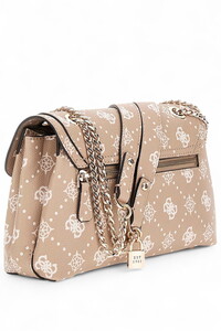  Guess Silia Koyu Bej Kadın Omuz Çantası HWGP9890210