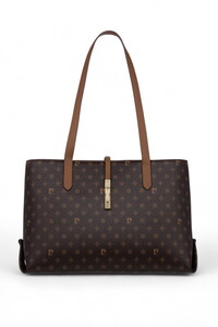 Pierre Cardin Monogram Kahve Kadın Omuz Çantası 05PC24K842-MN