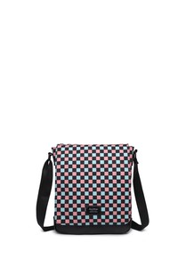  Smart Bags Krinkıl Siyah/Mavi/Pembe Kumaş Kadın Çapraz Askılı Çanta SMBDM3091