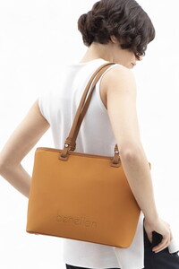  Benetton  Hardal-Camel Kadın Omuz Çantası BNT1583