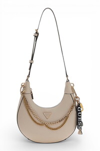 Guess Davina Açık Vizon Kadın Omuz Çantası HWBG9899180