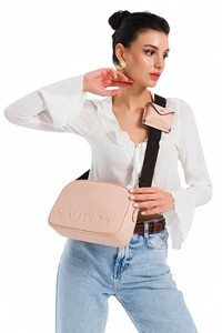  Nautica Logo Detaylı Rose Kadın Çapraz Askılı Çanta CN7156T