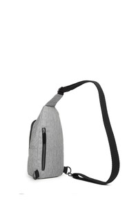  Smart Bags Kırçıllı Gri/Siyah Kadın Body Bag SMB1239