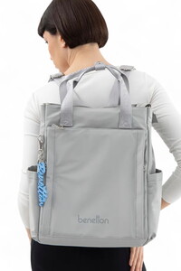Benetton  Gri Kadın Sırt Çantası BNT1578