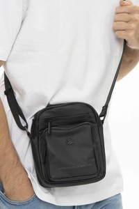 Benetton Klein Siyah Unisex Çapraz Askılı Çanta BNT903