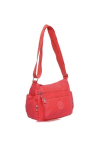  Smart Bags  Kırmızı Kumaş Kadın Omuz Çantası SMB1115