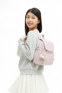  Kipling City Zip Mini Pink Shine Kadın Sırt Çantası KI4697
