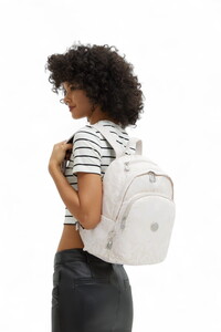  Kipling Delia Palm Beige Kadın Sırt Çantası KI3149