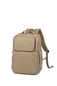 Smart Bags Krinkıl Camel Kumaş Kadın Sırt Çantası SMB3000