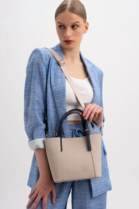 Benetton  Taş/Lacivert Kadın El Çantası BNT1368
