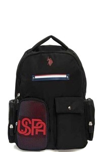 U.S. Polo Assn.  Siyah Unisex Sırt Çantası PLÇAN23191