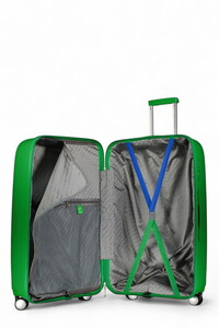  Benetton 70 Cm Yeşil Unisex Büyük Boy Valiz 14BNT1000-01