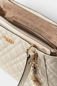  Guess Isemay Bej Kadın Omuz Çantası HWGG9628250