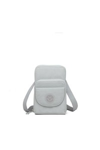 Smart Bags Krinkıl Açık Gri Kadın Telefon Çantası SMB3172