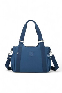 Smart Bags Krinkıl Lacivert Kadın Omuz Çantası SMB 1163-1