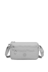 Smart Bags Krinkıl Açık Gri Kumaş Kadın Çapraz Askılı Çanta SMB3095