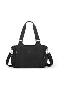 Smart Bags Krinkıl Siyah Kadın Omuz Çantası SMB 1163-1