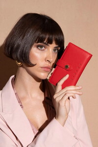 Sisley Soft Line Kırmızı Kadın Cüzdan SLY136