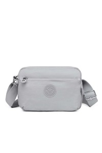 Smart Bags Krinkıl Açık Gri Kadın Çapraz Askılı Çanta SMB3029