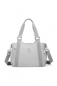 Smart Bags Krinkıl Açık Gri Kadın Omuz Çantası SMB 1163-1
