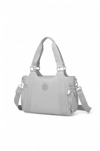  Smart Bags Krinkıl Açık Gri Kadın Omuz Çantası SMB 1163-1