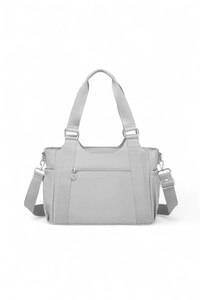 Smart Bags Krinkıl Açık Gri Kadın Omuz Çantası SMB 1163-1